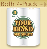 Private label Bath 4 pack