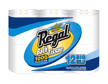 Regal - 12-Pack Bath 1000ct