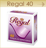 Regal dinner napkins 40ct